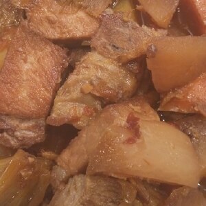 豚バラ肉のピリ辛煮込み＊花椒(ホアジャオ)風味